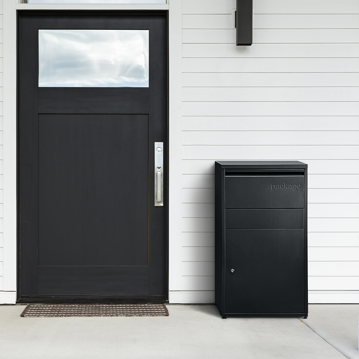 An Adoorn Package Box (Large) in black, lifestyle product image