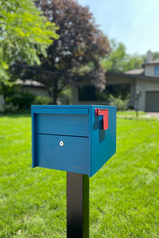 Post Mount Locking Mailbox | Small Gallery Image