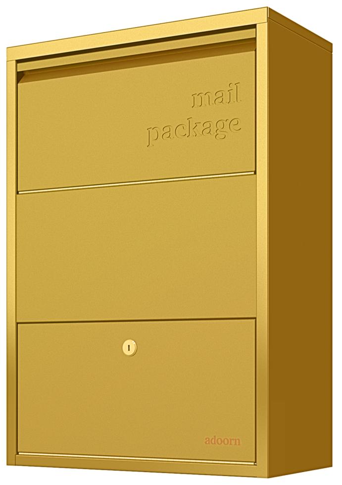 Wall Mount Locking Mailbox | Large Specifications