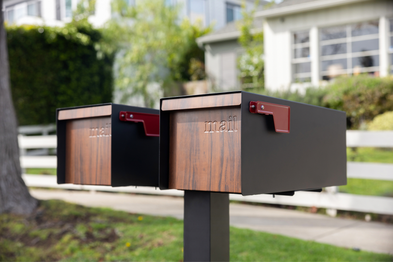 Install your dual mounting post