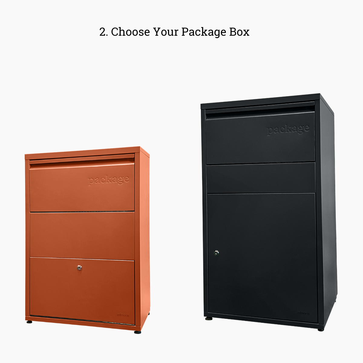 Post Mount & Package Box Bundle