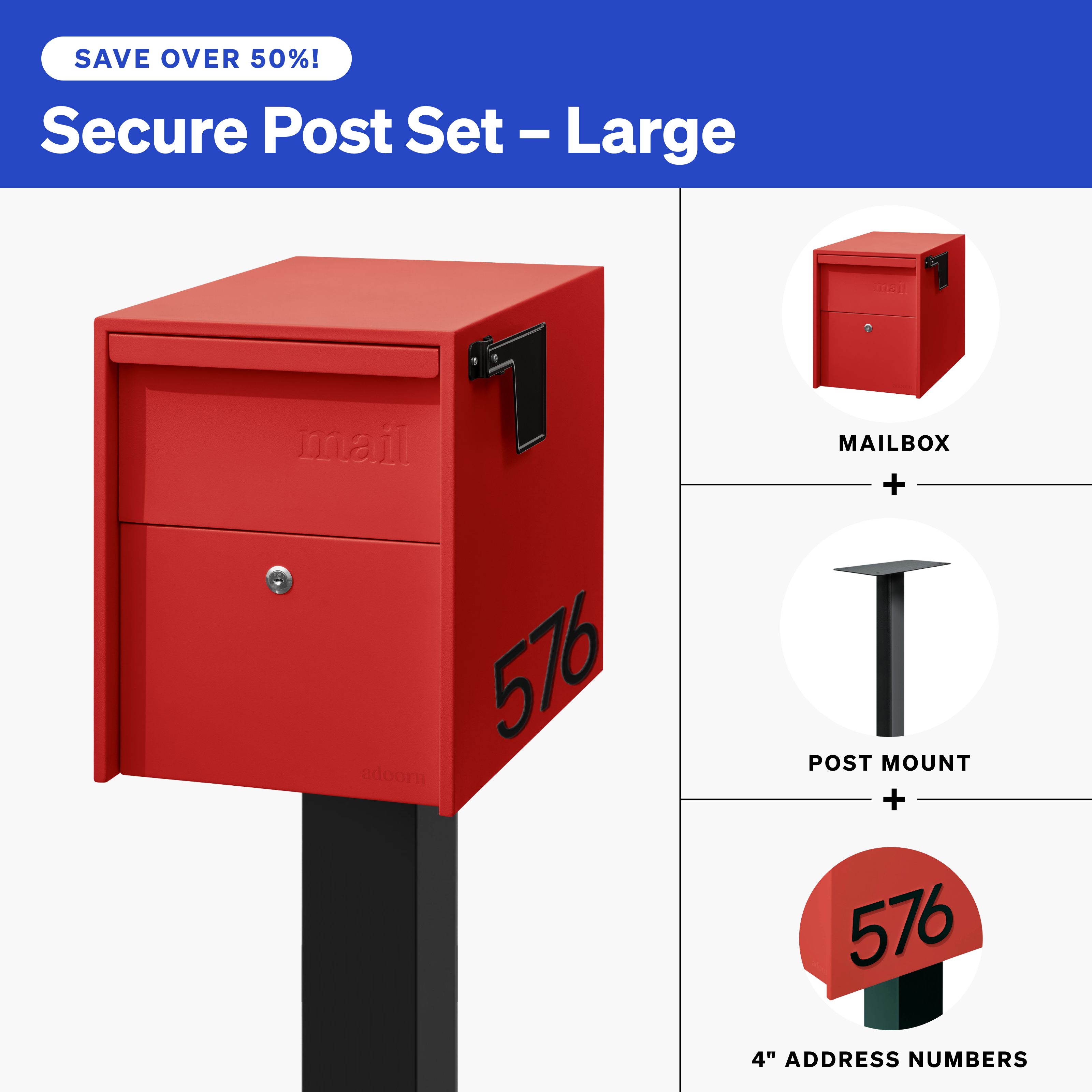 DSPOST-LARGE-RED