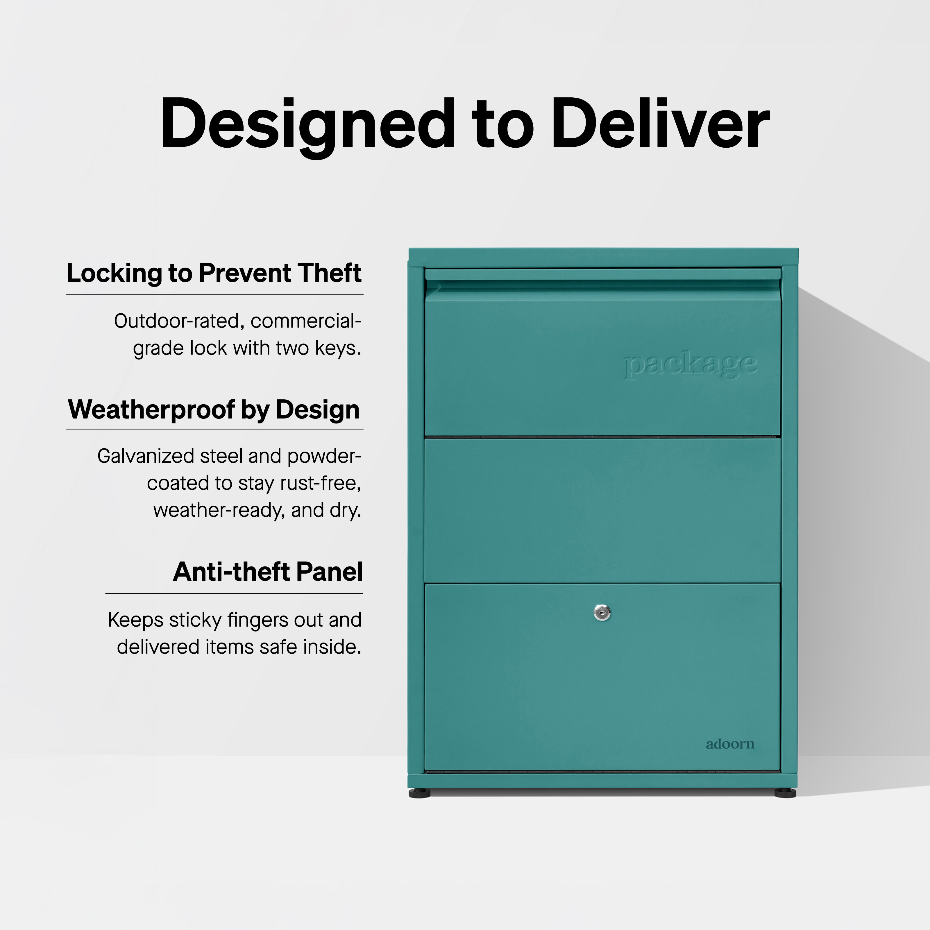 Black Friday - Porch Perfect Bundle (Wall Mount Small + Package Box Small)