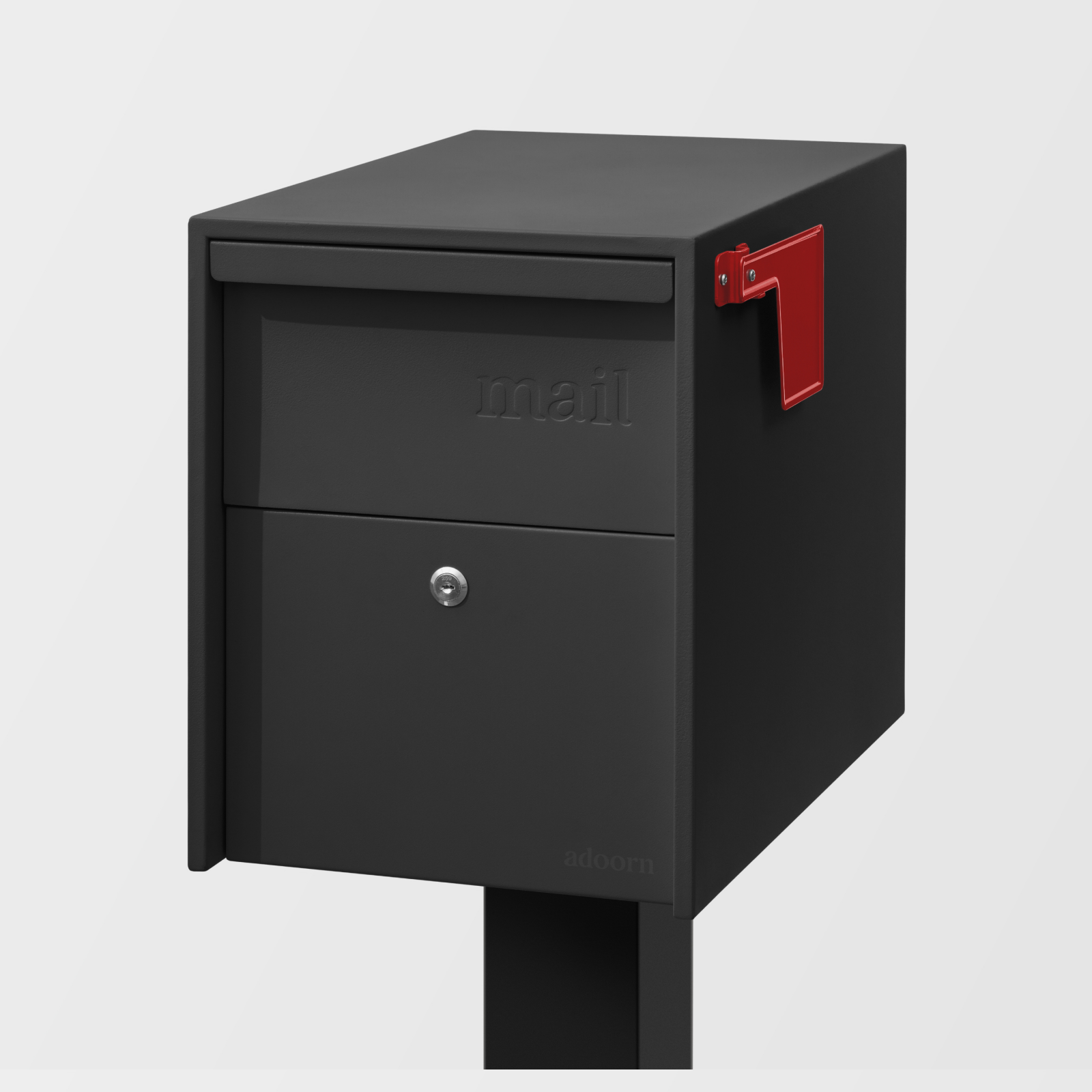 Locking Post Mount Mailbox