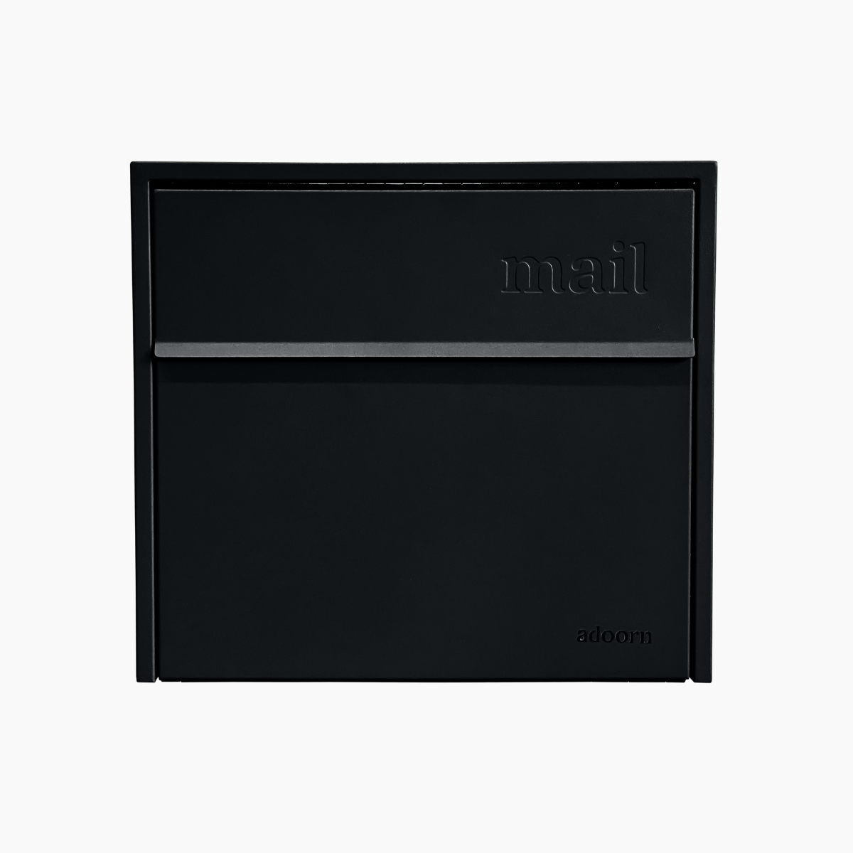 Wall Mount Mailbox | Small - Black